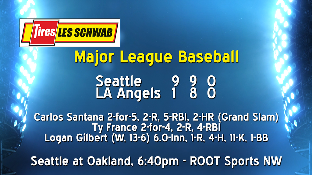 Mariners pound Angels 9-1